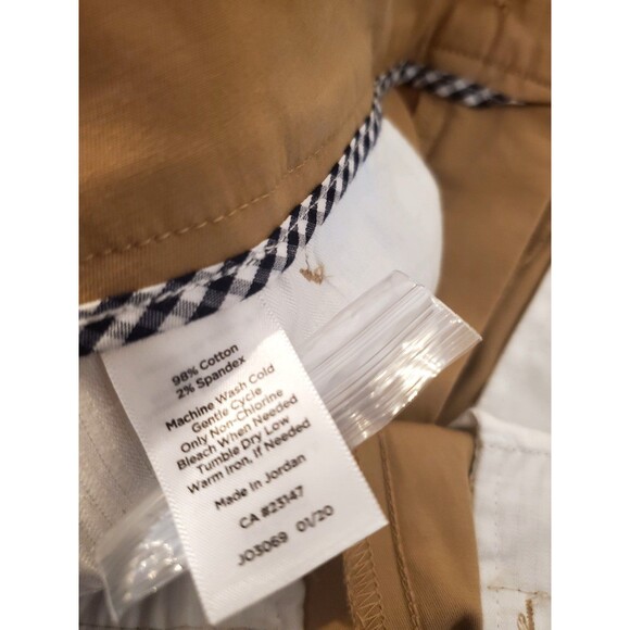 Talbots Capris Tan Perfect Skimmer Slim Leg Pedal Pusher 8P - Picture 10 of 10